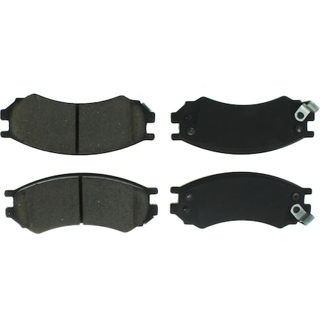Centric Centric Premium Semi-Metallic Brake Pads with Shims and Hardware, Centric Parts 300.05070 300.0507
